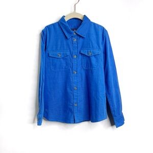 Vineyard Vines Boys' Corduroy Solid Button Up Shirt NWT